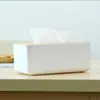 Caja de pañuelos de madera transfronteriza estilo japonés, caja de pañuelos creativa, caja para servilletas, caja de almacenamiento para control remoto de escritorio, venta al por mayor