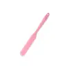 Espátula longa de silicone com núcleo de aço tudo incluído tamanho pequeno uma espátula de geleia queijo beijador de manteiga faca de espalhar bolo