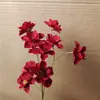 Flor de Campanilla de Plata Hecha a Mano Flor Seca Adornos Estilo Ins Decoración Artística Pequeña Fresca Flor de Ciruelo Pequeña Campana de Viento Flor de Ciruelo Decoración del Hogar