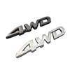 Pegatina para la parte trasera del coche, con logotipo de coche de tracción en las cuatro ruedas, de metal, todoterreno modificado, rendimiento 4WD, decoración de pegatinas para la carrocería, punto de acceso transfronterizo al por mayor
