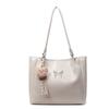 Bolsa Feminina de Ombro Axilar de Grande Capacidade Nova Primavera Verão 2025 Linda Moda Casual Bolsa Tote Borboleta Tendência Transfronteiriça