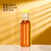 Garrafa de Vidro para Bebidas Vidro Transparente Espessado Garrafa para Chá de Leite Garrafa de Bebida Kachino Selada com Tampa Garrafa Dispensadora de Suco