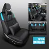 Cly es Adecuado para Fundas de Asiento y Fundas de Cojín Hechas a Medida para Haval F7, Cojines Deportivos Elegantes de Cuero Integral para Todas las Estaciones