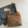 Bolsa Transfronteriza de Gran Capacidad para Mujer Verano 2026 Nuevo Versátil Moda Tendencia Bolso de Hombro Retro Casual Bolso Tote