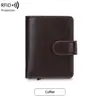 Porta-Cartão de Alumínio Liga de Alumínio RFID Retro Europeu e Americano Anti-Roubo Carteira com Múltiplos Slots para Cartão Porta-Cartão de Crédito de Negócios em Fibra de Carbono Carteira