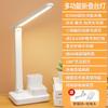 Luz led spot dobrável carregamento usb pequena luminária de mesa proteção ocular recipiente para caneta de estudo luminária de mesa leitura dormitório quarto luminária de mesa estudantes