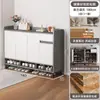 Gabinete para zapatos de entrada, uso doméstico, gabinete para vestíbulo interior, gabinete de almacenamiento, diseño de montaje en pared, nuevo modelo 2026, zapatero para exteriores para pasillos