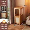 Estante de Almacenamiento Pequeño para Juego de Té, Nuevo Estilo Chino Estante de Té de Múltiples Niveles Vitrina Exhibidora, Armario Estrecho para Almacenamiento de Adornos de Sala de Estar