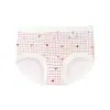 Bragas para niñas de color dulce y vibrante, tiro medio, 10A antibacterianas, entrepierna extendida, sin costuras, elásticas, ajustadas a la cadera, ropa interior para mujer estampada