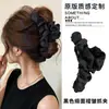 Elegante pinza para el pelo de burbuja de nube, pinza de garra grande de alta gama y exquisita para cabello grueso, pinza de tiburón versátil para recogidos de mujer