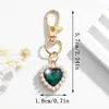 Accesorios de Llavero Mini Corazón Simple Europeo y Americano, Colgantes de Bolso de Moda y Versátiles, Accesorios Europeos y Americanos Transfronterizos para Mujeres