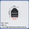 Suministro directo de fábrica hebilla plana de plástico de cuatro dientes hebilla curva hebilla trapezoidal hebilla ajustable para mochila hebilla para mochila