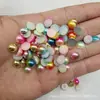 Perlas de Imitación ABS de Fondo Plano Semiredondas Perlas de Colores Cuentas Sueltas Accesorios para Ropa Parches Arte de Uñas Accesorios para Joyería Hechos a Mano DIY