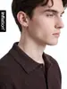 Ropa de Hombre Jiezhan Estilo Old Money Suéter Cuello Polo 26 Otoño/Invierno Nuevo Vintage Color Sólido Cálido Tejido Superior