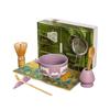 Exportar Batidor de Té Japonés Set de Té Matcha Cucharón de Té Cepillo para Matcha Cepillo Mezclador para Espumar Té con Leche Batidor de Té Cucharón de Té
