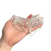 Colar de Renda com Pérolas Brancas de Imitação Francesa para Mulheres 2026 Novo Estilo Popular Colar Acessível Luxo Nicho High-End Corrente para Clavícula