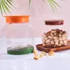 Fábrica Fonte Atacado a Pronta Entrega Presente de Ano Novo Pote Selado Biscoito de Nozes Goji Berry Alimentos Animal de Estimação Pote Plástico Transparente