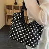 Nueva Bolsa de Axila Versátil de Lunares para Mujer, Bolso Tote de Alta Gama de Gran Capacidad para Mujer, Bolso de Hombro para el Trabajo y los Viajes