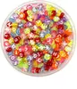 Los más vendidos de Amazon 400 Piezas Cuentas de Letras Inglesas Lavadas 4x7mm Cuentas de Letras Acrílicas Accesorios de Bricolaje para Niños