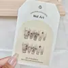 Tabletas de uñas para uso en mano 24 fototerapia parches de uñas postizas tridimensionales producto terminado tabletas de uñas desmontables