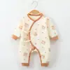 Mameluco de Mariposa para Recién Nacido, Algodón Puro, Sin Costuras, Clase A, Ropa de Una Pieza para Bebé de 0 a 6 Meses, Estilo para Todas las Estaciones, Mameluco para Bebé Recién Nacido