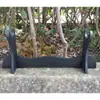 Soporte para espada de artesano de Longquan atracciones turísticas soporte para espada multiusos soporte para espada soporte para bastón soporte para látigo marco cruzado firme