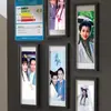 Nuevo Pegatina de Refrigerador de Madera Legendaria Dama Blanca Tarjeta de Viaje del Lago Oeste de Hangzhou Regalo Conmemorativo Pegatina Magnética Suave Wenchuang Venta al por Mayor