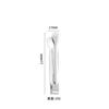 Pinza de acero inoxidable para hielo, toalla, pan, comida, fruta, carne de barbacoa, limón, hielo