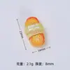 Deliciosos Accesorios Creativos DIY con Temática de Pan, Piezas Pequeñas de Resina de Pegamento de Crema, Materiales para Zuecos Estilo Ins al por Mayor