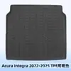 Adecuado para Acura Integra 2022-2025 Material 3D para Todo Clima TPE Tapete de Piso Tapete de Cajuela