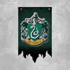 Bandera Transfronteriza de Harry Potter Decoración de Anime Bandera Colgante del Colegio Hogwarts Impresión Digital Bandera de Gryffindor