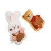 Alça de Pelúcia Desenho Animado Coelho Urso Fofo Roupas Sapatos Pós Acessórios Bolsa DIY Acessórios Venda por Atacado