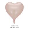 Globo de aluminio con forma de corazón de 18 pulgadas, ideal para bodas, fiestas de cumpleaños y decoración de bodas, venta al por mayor