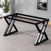 Hierro Forjado Pintura para Hornear Soporte Metálico Pie de Mesa Soporte para Mesa de Comedor Patas de Mesa de Café Mesa de Oficina Mesa de Reuniones Mesa de Computadora Patas de Mesa