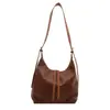 Bolso de Hombro Grande de Lona Retro Casual 2024 Nuevo Portátil para Viajes y Trabajo Bolso Cruzado Simple