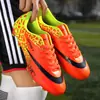 Zapatos de Fútbol para Hombre y Mujer de Comercio Exterior Transfronterizo, Zapatos de Fútbol Deportivos, Tacos Largos, Tacos Cortos, Zapatos de Entrenamiento para Partido de Fútbol, Resistentes al Desgaste y Transpirables