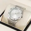2026 Novo Estilo Transfronteiriço Cor Rosto Relógio Feminino Moda Pulseira de Aço À Prova D'água Pulso Quartzo Dropshipping Mostrador Grande