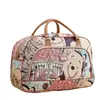 Bolsa de viaje portátil directa de fábrica, bolsa de equipaje, bolsa de regalo de PU, bolsa de tamaño, bolsa de embarque de viaje corta impermeable, venta al por mayor