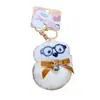 Colgante Creativo de Llave Peludo Lindo de Dibujos Animados, Llavero de Muñeca Cachorro Canele, Colgante para Bolso de Pareja