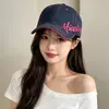 Gorras Unisex, Gorras de Béisbol Bordadas Retro, Casuales y Versátiles, Gorras para Adelgazar el Rostro, Gorras para Proteger del Sol al Aire Libre