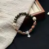 Jingdezhen nova pulseira de cerâmica pulseira de coração de menina infantil círculo único joia desenho animado fofo suprimento de barraca atacado