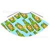St Hecho a Medida de Fábrica. Capa Infantil Verde Estampada del Día de San Patricio, Capa de Disfraz de Atrezo para Actuación Estilo Europeo y Americano para Niños y Niñas