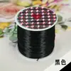 Hilo Elástico Plano de Seda de Colores Hilo para Cuentas Hecho a Mano DIY Hilo para Joyería de Cristal Alambre para Cuentas Resistente al Desgaste Material Accesorios para Joyería