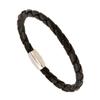 Pulsera multicapa tejida a mano, muy popular en Europa y América. Pulsera de cuero punk con personalidad para hombre, a la moda, muy popular en AliExpress.