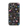 Patrón Floral Pequeño Adecuado para Funda de Teléfono Móvil Iphone17 16Promax Patrón Lateral Apple 15 Cubierta Protectora Anticaídas