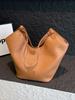 Bolsa Retrô Transfronteiriça de Grande Capacidade Feminina Outono e Inverno Versátil 2025 Nova Bolsa de Ombro Casual Popular Bolsa Tote para o Dia a Dia
