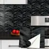 TS374-393 Pegatina de patrón de ladrillo transfronterizo, pegatina de imitación de azulejo para decoración de renovación del hogar y la cocina, pegatina de pared impermeable autoadhesiva
