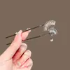 Pente de cabelo simples em forma de U para coques, pente de cabelo único, pente de cabelo de leque com strass de alta qualidade, novo estilo moderno para mulheres