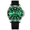Moldo Green Water Ghost Reloj Mecánico de Imitación Reloj Hueco para Hombre Calendario Luminoso Impermeable Kuaishou Douyin Dropshipping