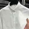 Camisa de vestir Paul Oxford para hombre de algodón fácil de cuidar profesional formal para bodas de manga larga multicolor con cuello de punta